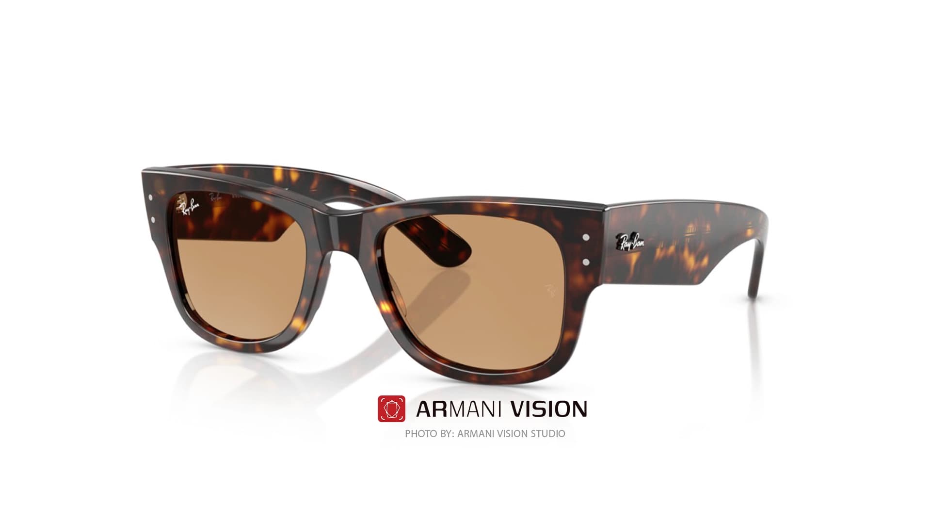 عینک ری بن RAYBAN -MEGA WAYFARER- RB 0840S – 902/53 — تصویر ۴