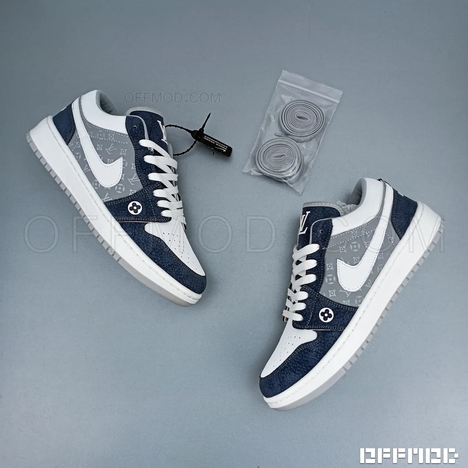 کتونی نایک ایر جردن Nike Air Jordan 1 Louis Vuitton — تصویر ۷