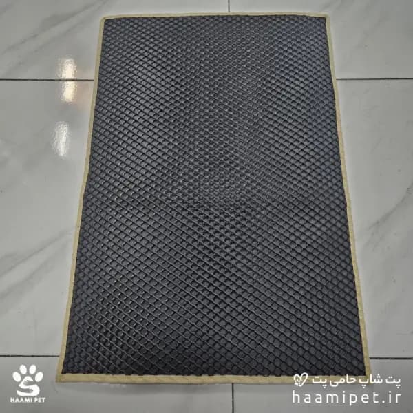 مت لانه زنبوری ظرف خاک گربه با رویه پلاستیکی