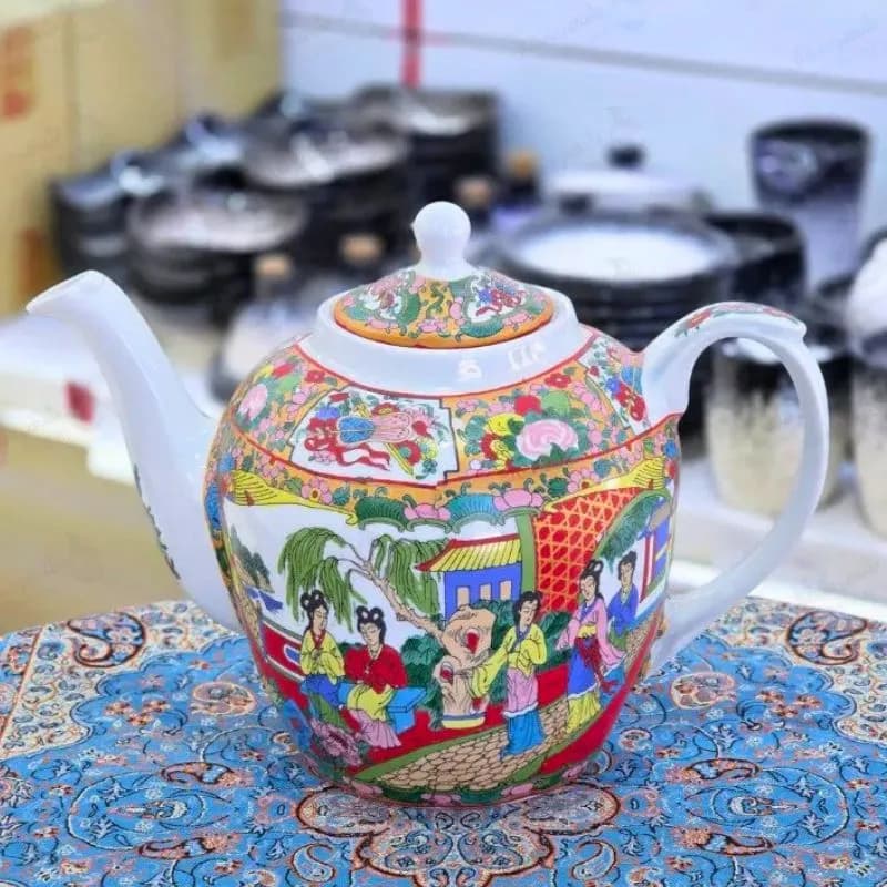 قوری چینی طرح درباری چین