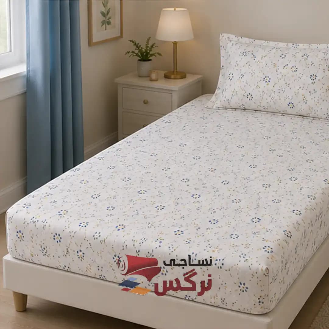 روتختی یکنفره و دونفره نخ پنبه گلدار کد 273 و 274 — تصویر ۸