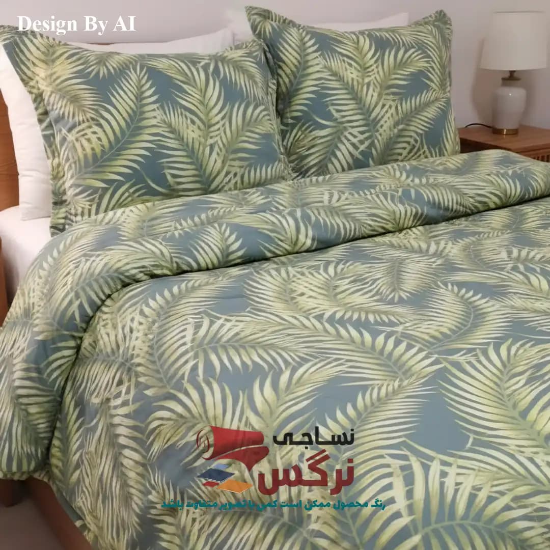 روتختی یکنفره و دونفره کتان نخ ترک گلدار کد 269