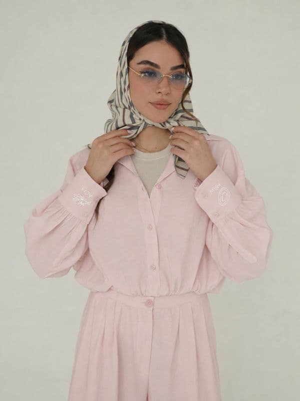 ست شومیز شلوار بلوبری – Blueberry – 426 — تصویر ۱۲