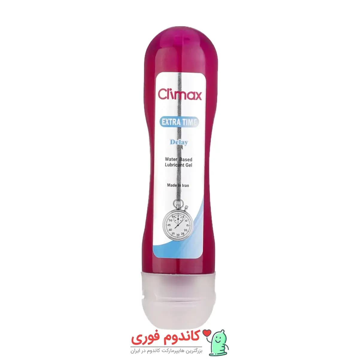 ژل تاخیری و روان کننده مردانه کلایمکس مدل اکسترا تایم 95 میلی لیتر