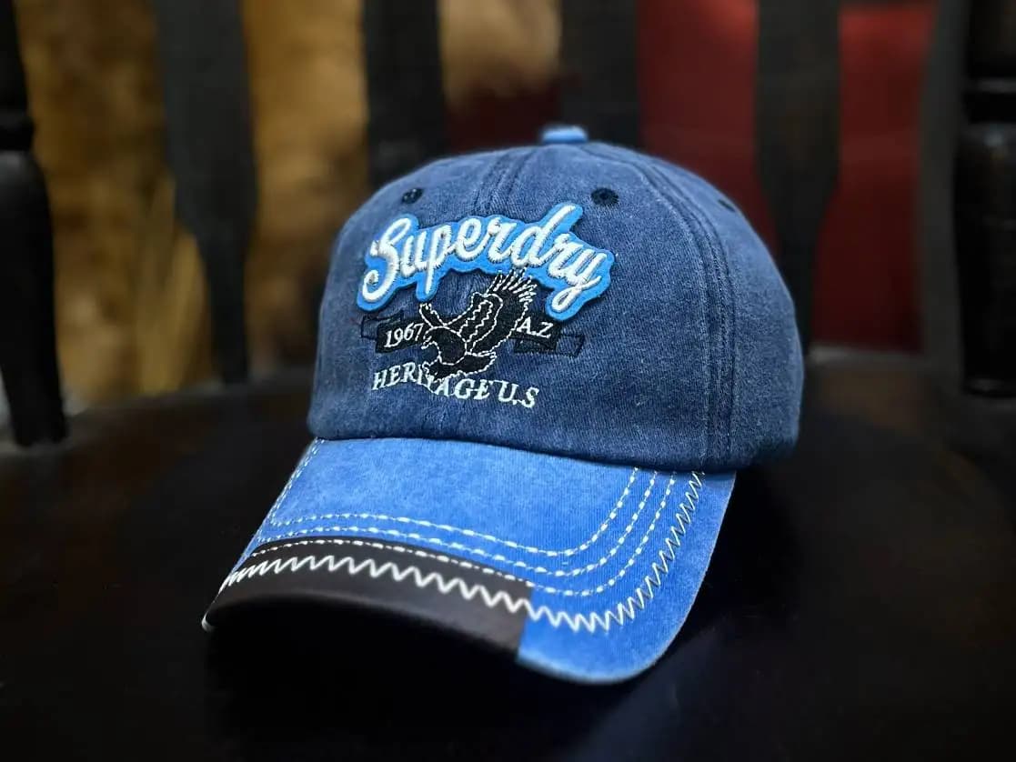 کلاه سنگشور Superdry آبی (مدل 3005)