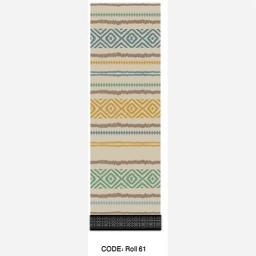 فرشینه رولی راهرویی و کناره باشگاه طرح مائوری کد Roll 61(پس کرایه) — تصویر ۲
