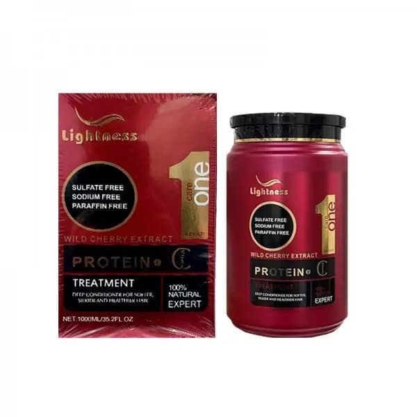 ماسک مو لایتنس با عصاره گیلاس وحشی Lightness Wild Cherry Extract حجم 1000 میل