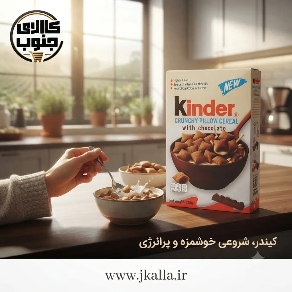 غلات صبحانه شکلاتی کیندر 325 گرمی — تصویر ۲