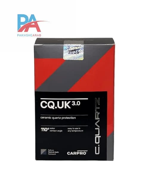 پوشش نانو سرامیک بدنه خودرو برند کارپرو CARPRO C.Quartz UK 3.0 حجم 100میلی لیتر