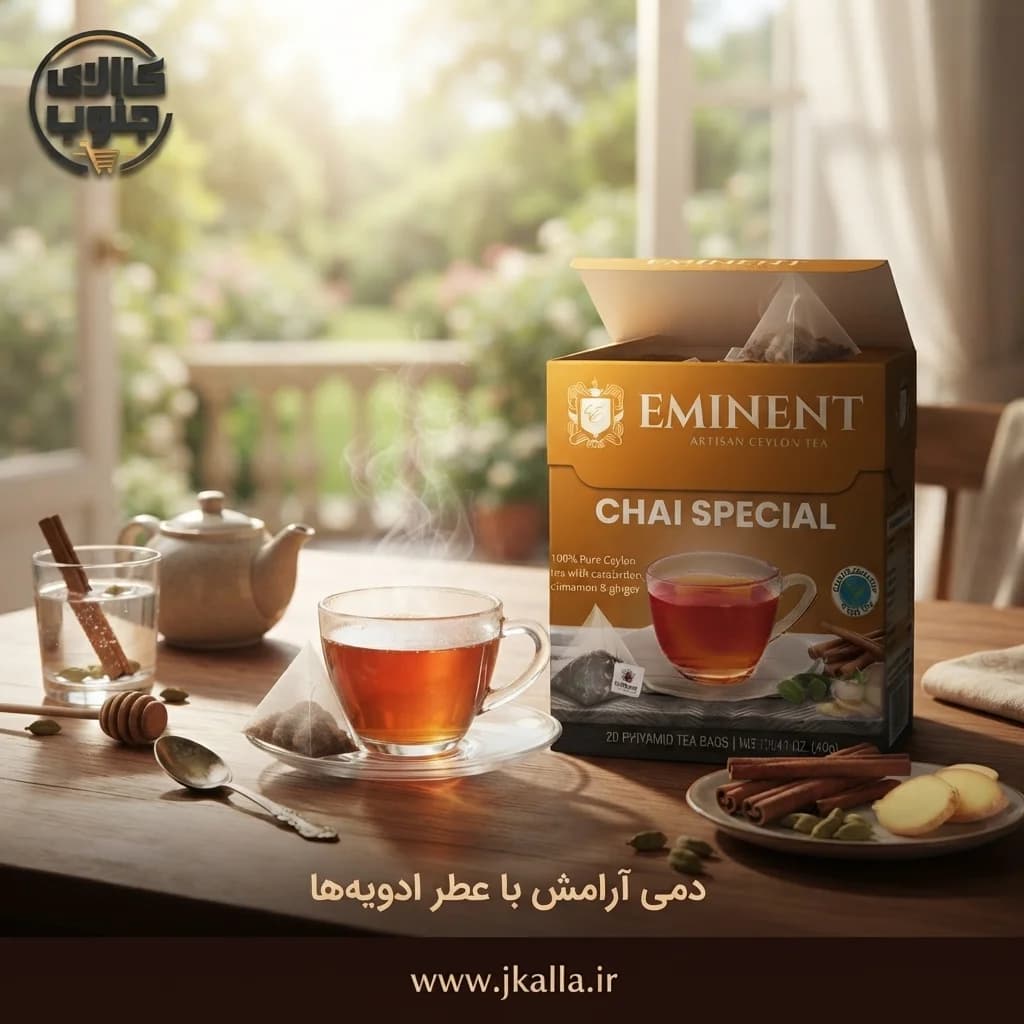 چای کیسهای چای اسپشیال امیننت بسته 20 عددی — تصویر ۸