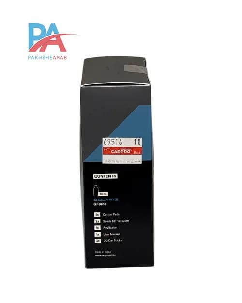 پوشش نانو سرامیک شیشه خودرو کارپرو جی فورس حجم 50 میلی لیتر CARPRO D.QUARTZ GForce — تصویر ۲