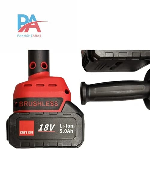 دستگاه پولیش اوربیتال شارژی 12.5 سانت (5 اینچ) مارک 3 کارزگیفت مدل BLV 201 Cars Gift Cordless Dual Action Polisher — تصویر ۴