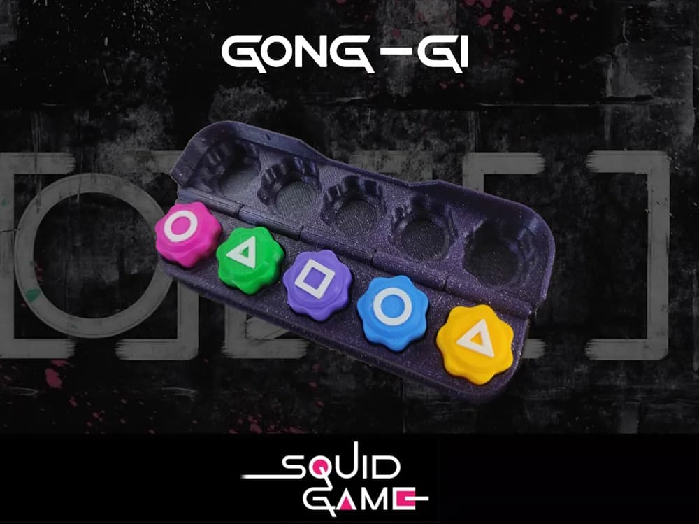 بازی گونگی اسکوییدگیم با جعبه تاشو Gonggi Squid Game کد266 — تصویر ۷