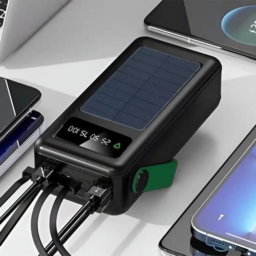 پاوربانک گرین لاین پنل خورشیدی 50 هزار میلیآمپری (Green Lion Solar Max 50K) — تصویر ۹