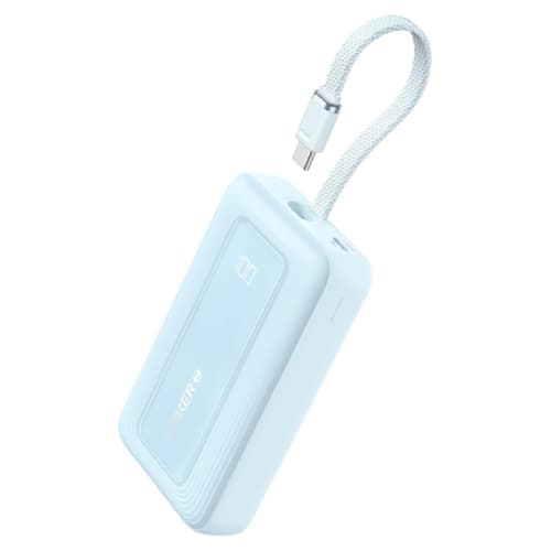 پاور بانک انکر 30 وات زولو 20000 با یک کابل متصل (Anker Zolo Power Bank 20000mAh A1689) — تصویر ۲