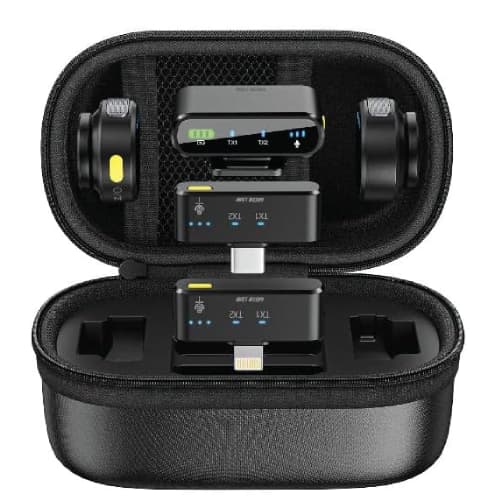 میکروفون تولید محتوا گرین لاین (Green Lion GM-85X 3in1 Microphone) — تصویر ۱۰