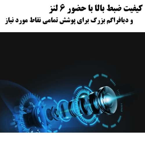 دوربین نظارت محیط هوشمند شیائومی (Xiaomi Smart Camera C400) — تصویر ۱۲