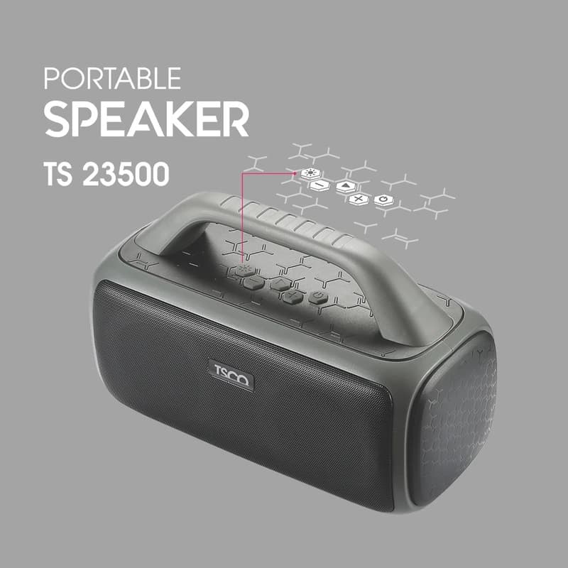 اسپیکر بلوتوثی قابل حمل تسکو مدل TS 23500 — تصویر ۱۲