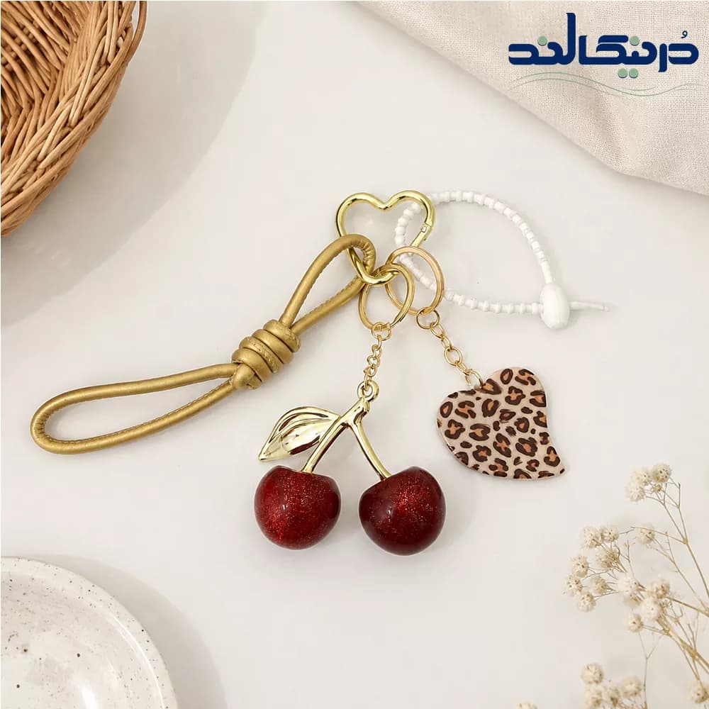 چارم بگ گیلاس و آویز پلنگی — تصویر ۳