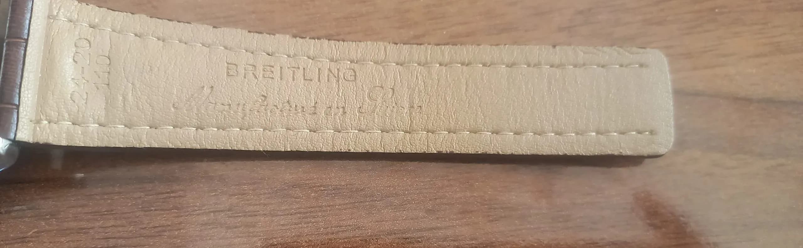 ساعت مچی برایتلینگ بنتلی 1884 مدل BREITLING AB0110 depose سه موتوره تقویم دار کد 908 — تصویر ۹
