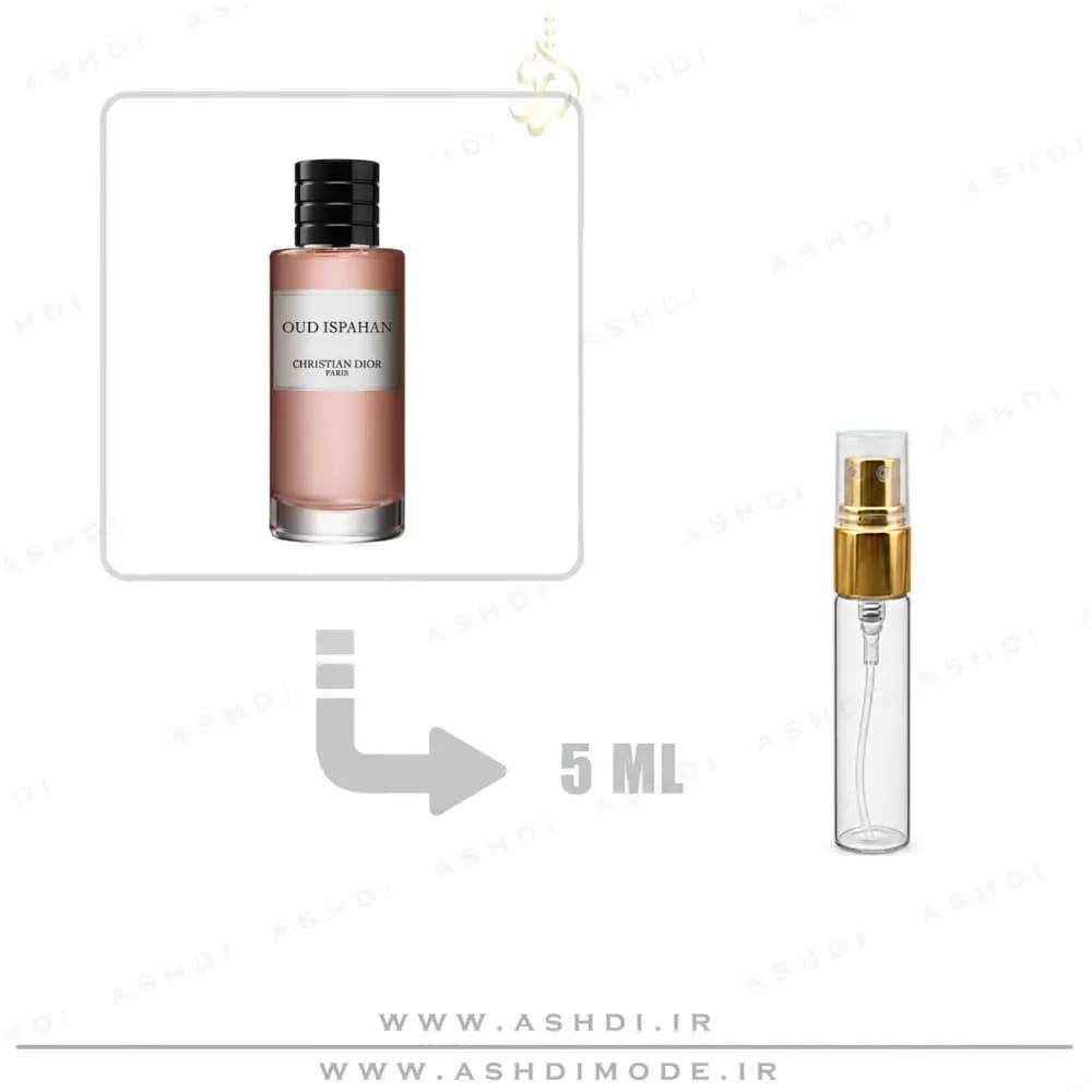 دکانت دیور عود اسپهان 5 میل اورجینال | Dior Oud Ispahan 5ml Original Decant — تصویر ۲