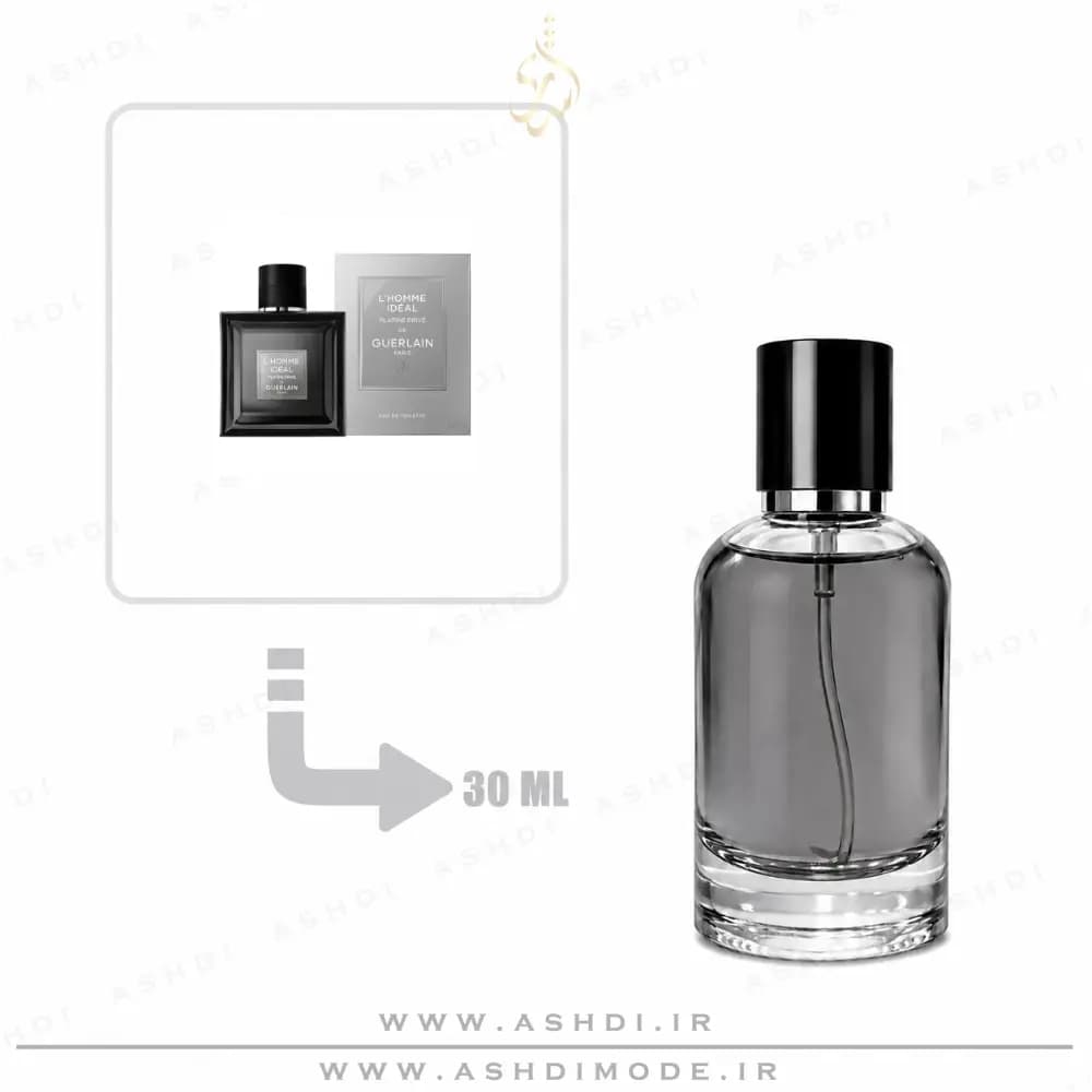 عطر لهوم ایدیل پلاتین پرایو 30 میل اشدی | Guerlain L’Homme Ideal Platine Prive 30ml ASHDI — تصویر ۲