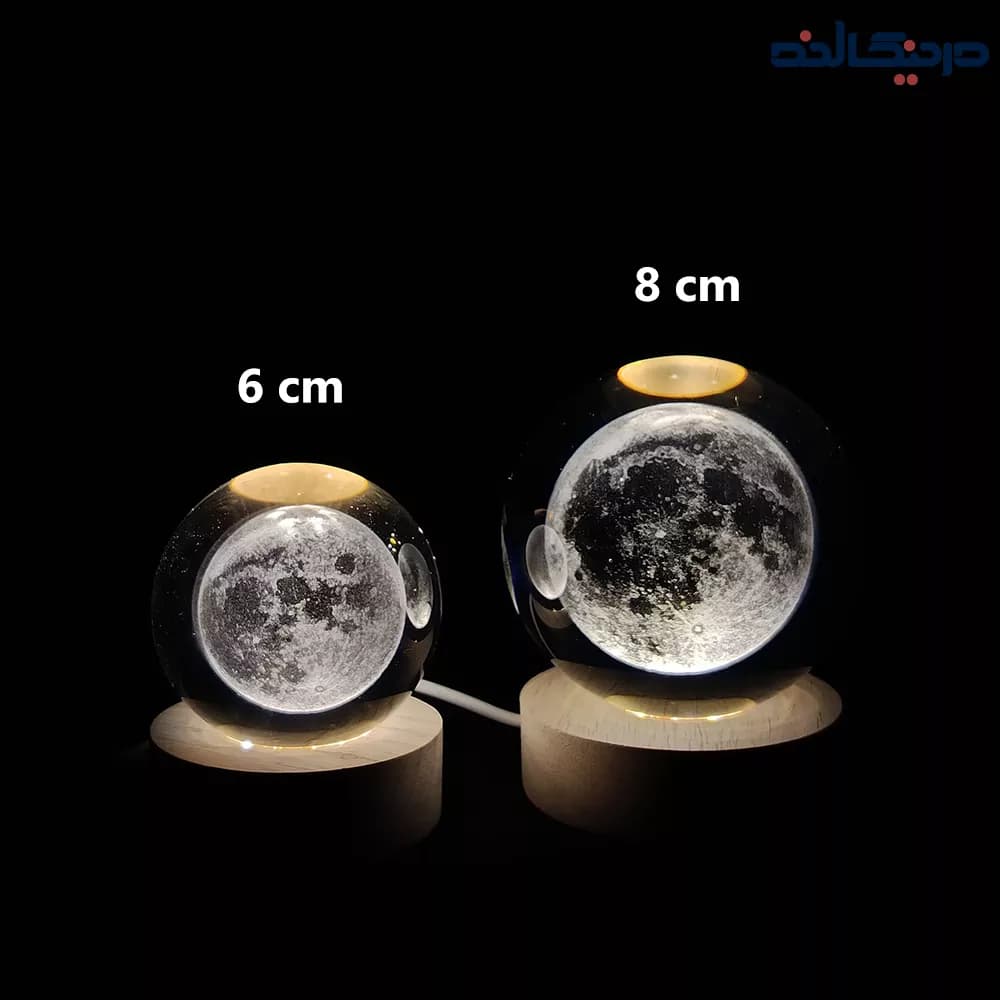 گوی کریستالی مدل ماه — تصویر ۷