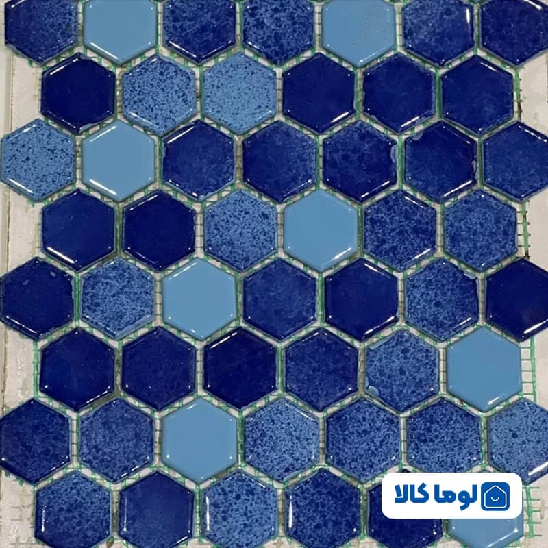 کاشی استخری گلدیس شش گوش میکس آپولون 25