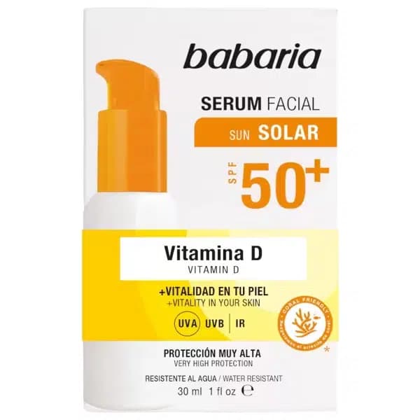 سرم ویتامین D همراه با ضدآفتاب باباریا (F-50) 30 میل — تصویر ۵