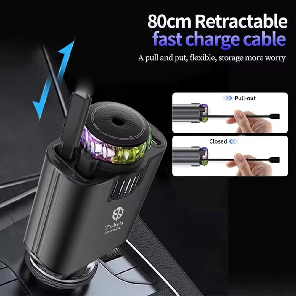 شارژر فندکی و خوشبو کننده توبیز CC-18 — تصویر ۹