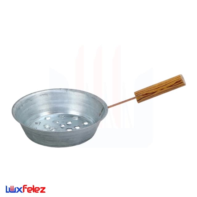 تابه ذغال ساز مدل دسته دار روگازی