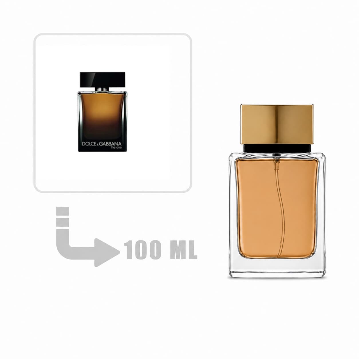 عطر ادکلن دلچه گابانا دوان مردانه (ادوپرفیوم) 100 میل اشدی | Dolce Gabbana The One EDP for Men 100 ml — تصویر ۳