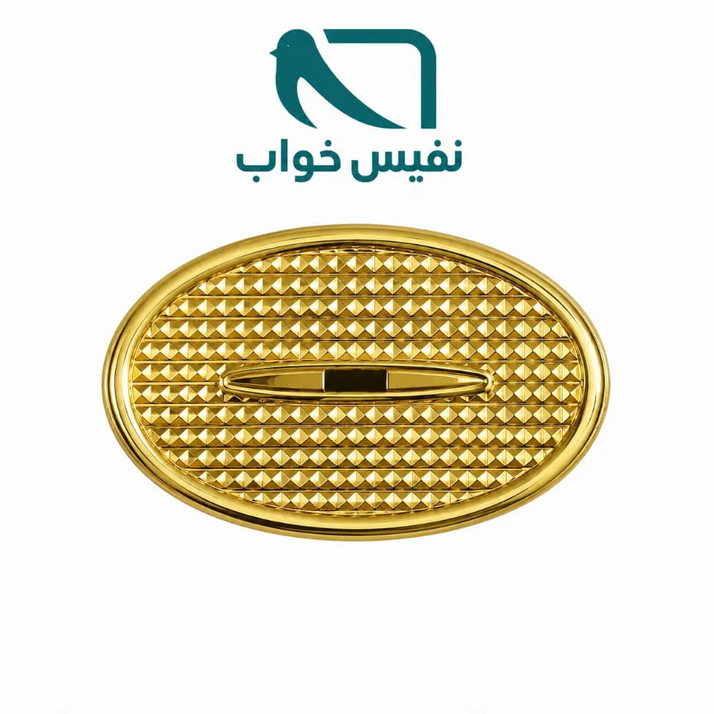 هواکش یا سوپاپ هوای تشک بیضی طلایی 4cm