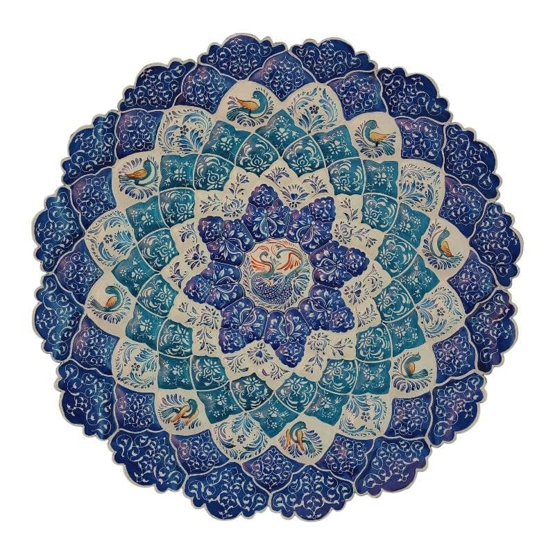 بشقاب میناکاری دیوارکوب 35 سانتی کد 1DK149