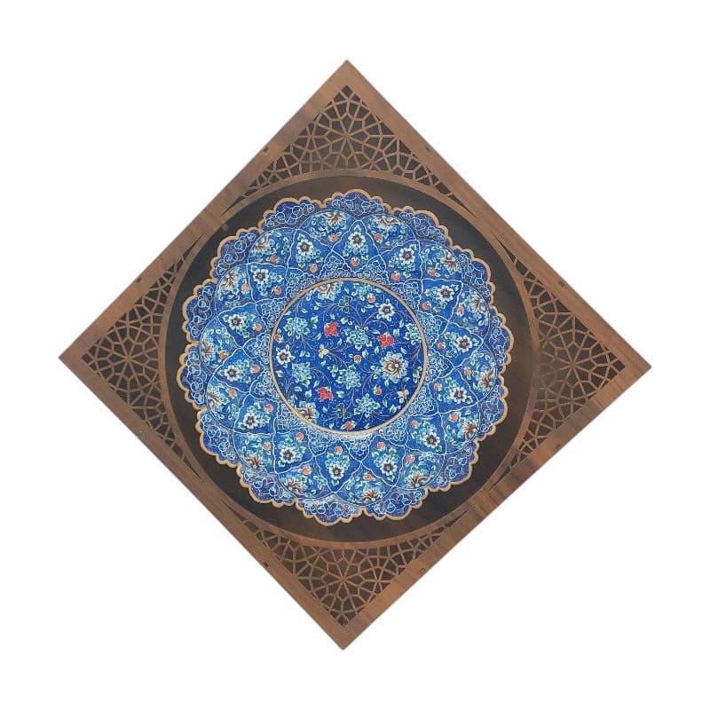 بشقاب میناکاری دیوارکوب 30 سانتی متری کد DK899