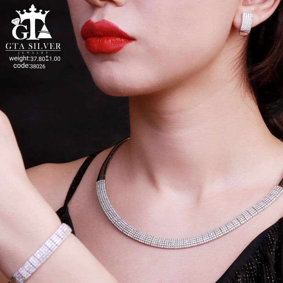 سرویس نقره سوپر میکرو طرح تنیسی کد 38026 — تصویر ۶