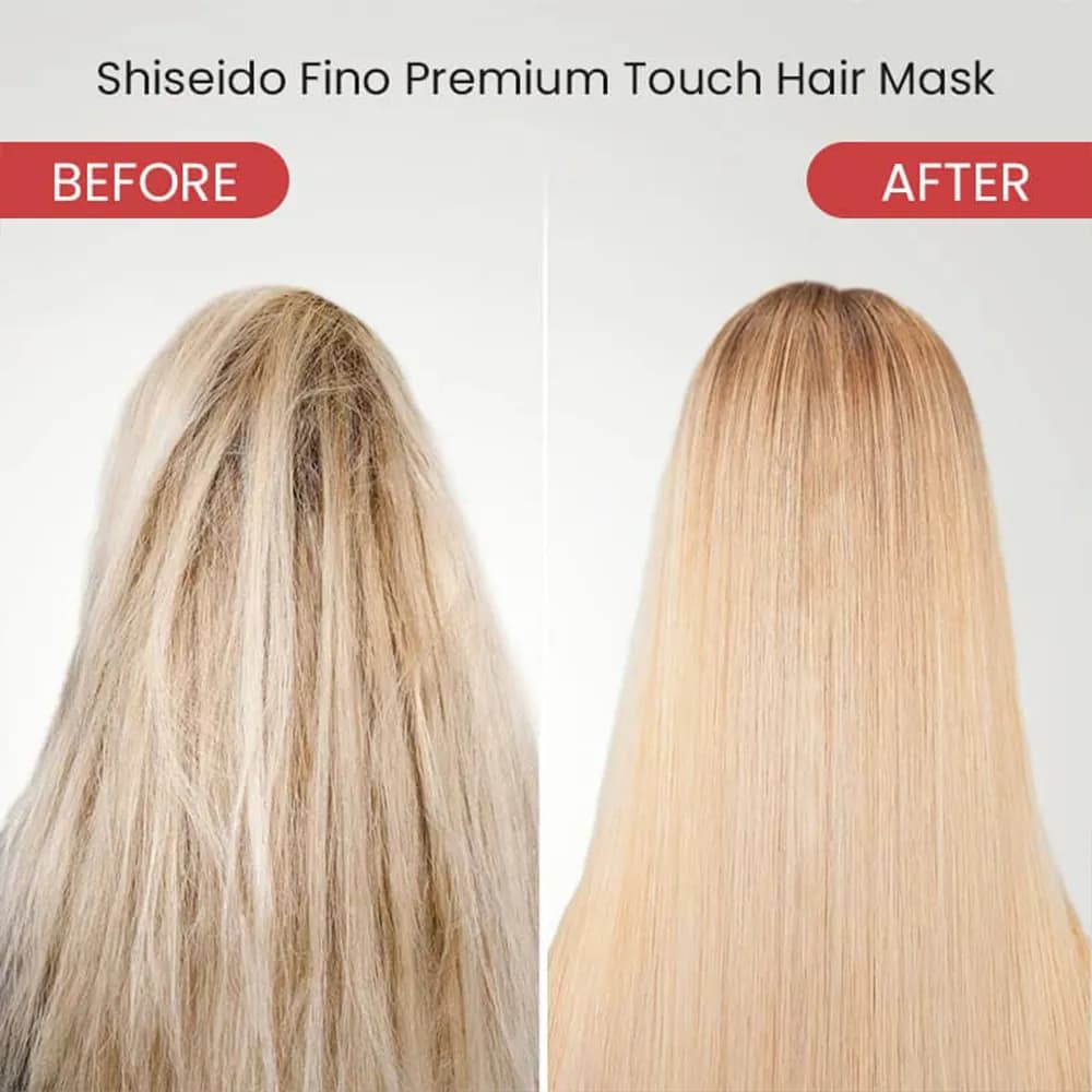 روغن مو ترمیم کننده فینو FINO پریمیوم تاچ شیسیدو Shiseido حجم 70 میل اورجینال — تصویر ۵