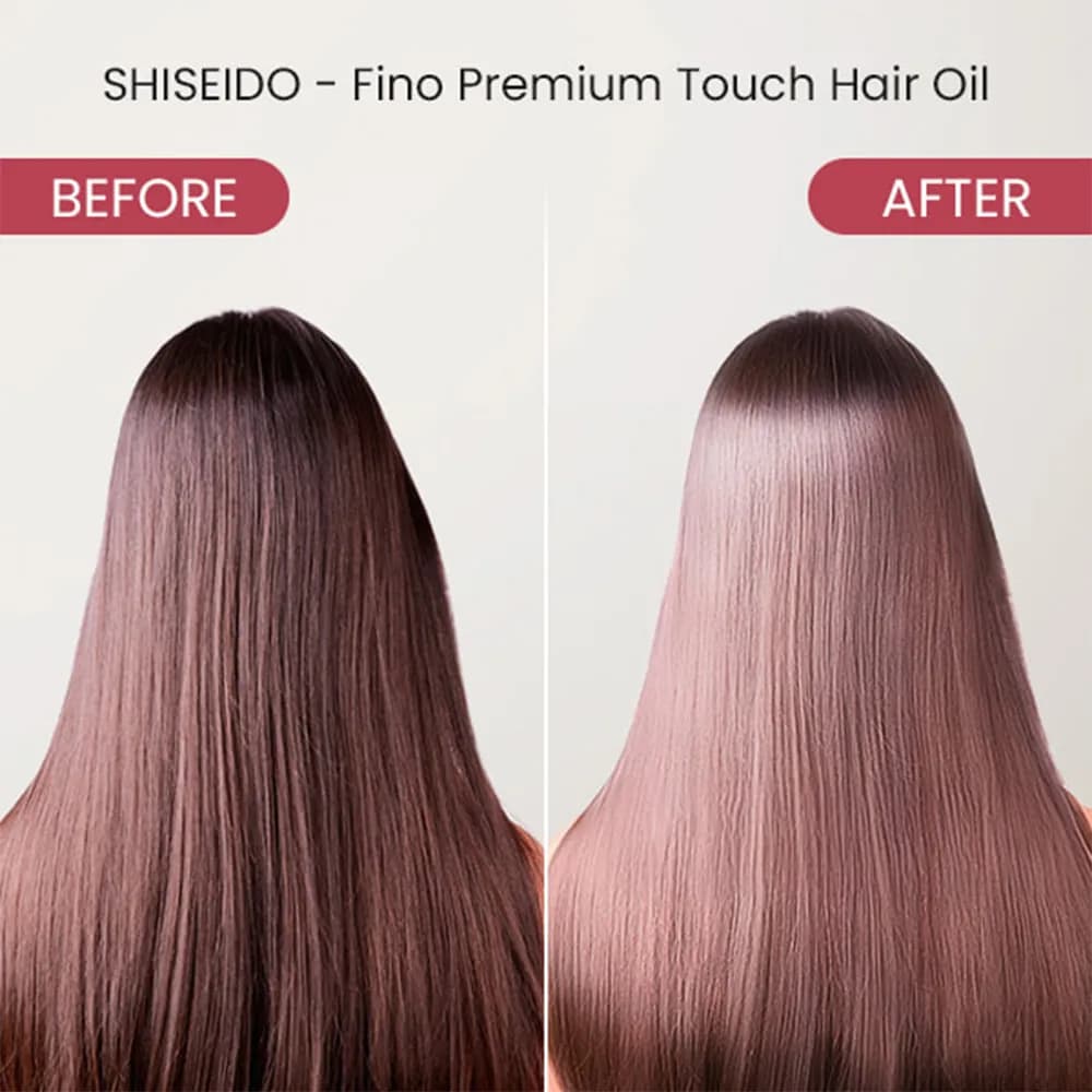 روغن مو ترمیم کننده فینو FINO پریمیوم تاچ شیسیدو Shiseido حجم 70 میل اورجینال — تصویر ۷
