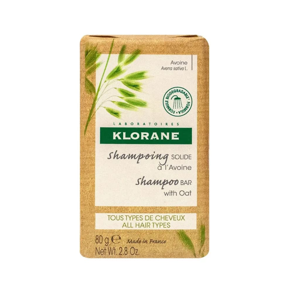 شامپو خشک مو تقویت کننده عصاره جو دوسر کلوران Klorane اصل فرانسه Shampoo Bar with Oat اصل خرید فرانسه