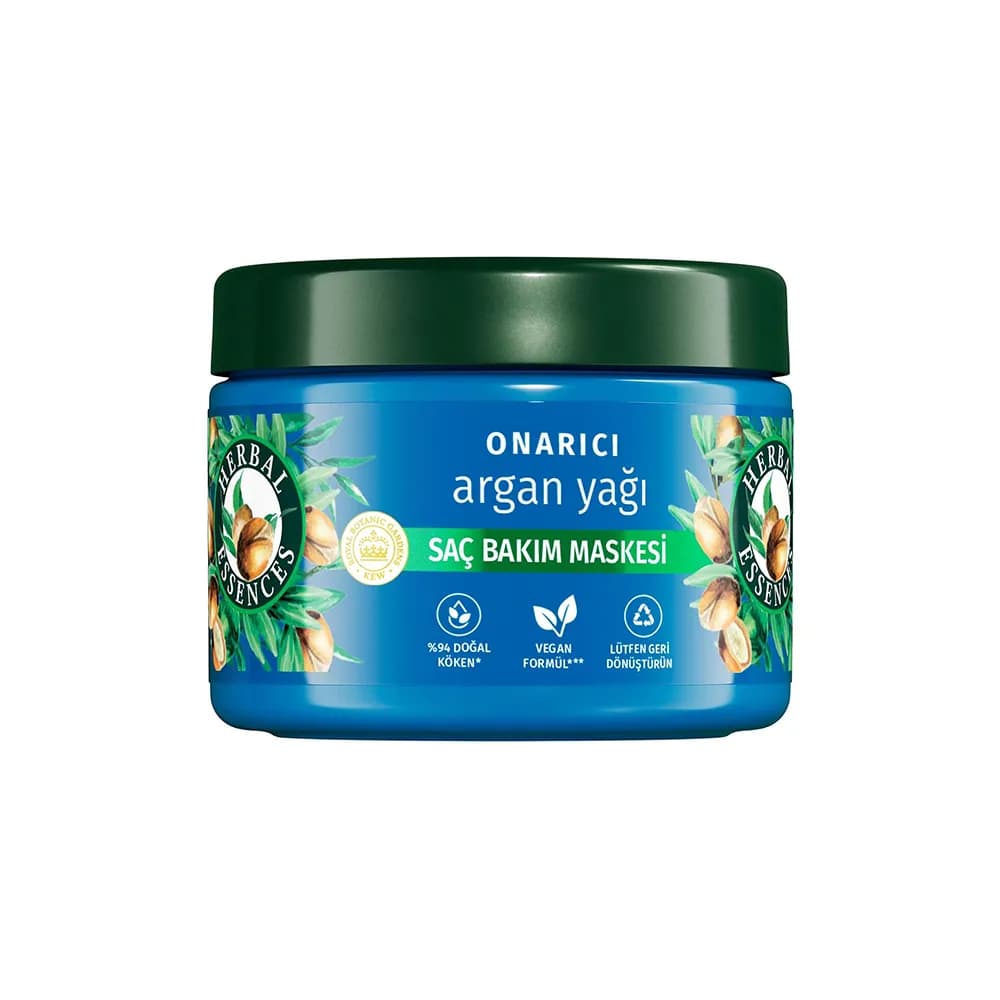 ماسک مو آرگان هربال اسنس Herbal Essences حاوی روغن آرگان و عصارههای گیاهی، 300 میلیلیتر اورجینال — تصویر ۸