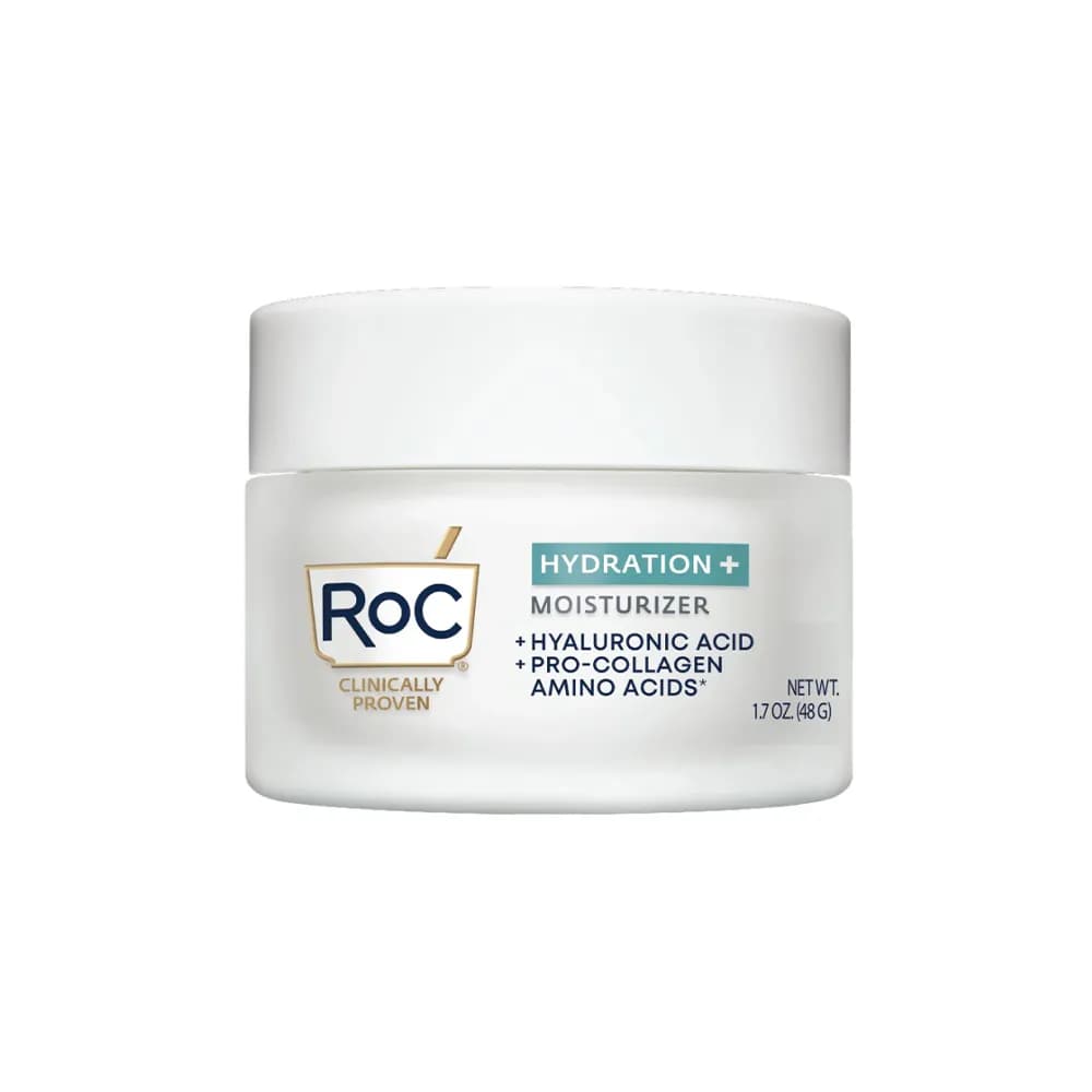 کرم آبرسان و مرطوب کننده راک حاوی پرو کلاژن و پپتاید جوانساز RoC Hydration + Hyaluronic Acid حجم 50 میل آمریکا — تصویر ۲