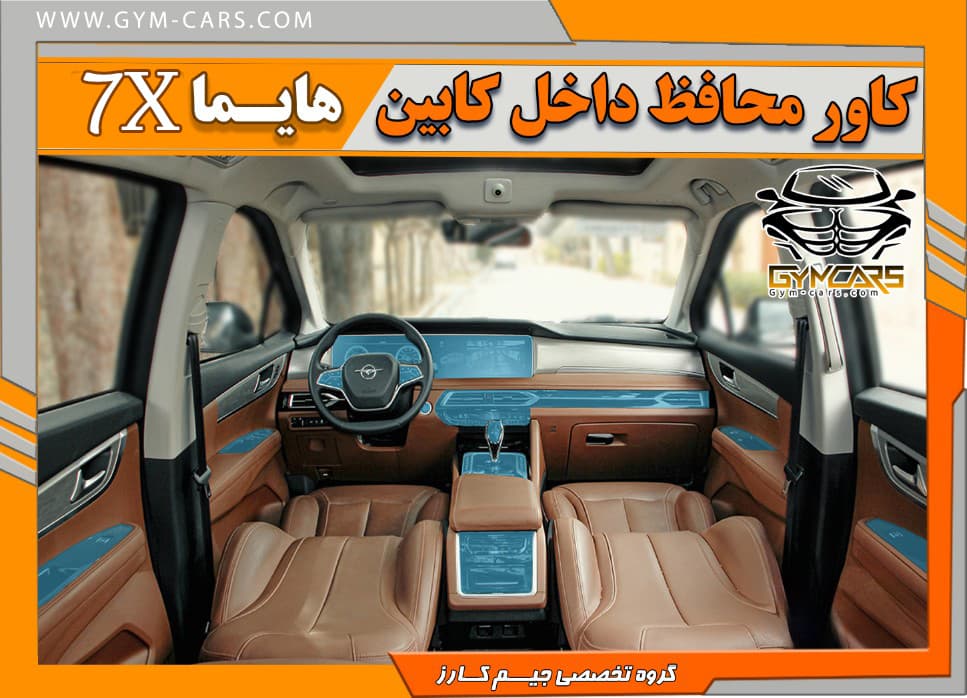 محافظ تریم داخلی هایما 7X ( 195 میکرون) — تصویر ۴