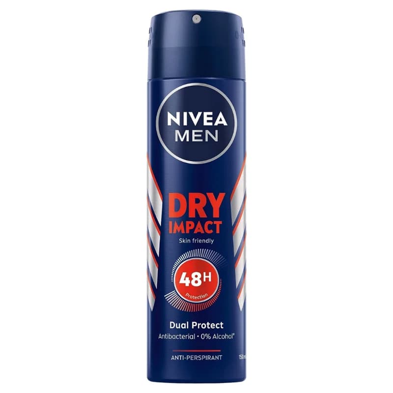 اسپری بدن مردانه نیوآ مدل Dry Impact اورجینال — تصویر ۲