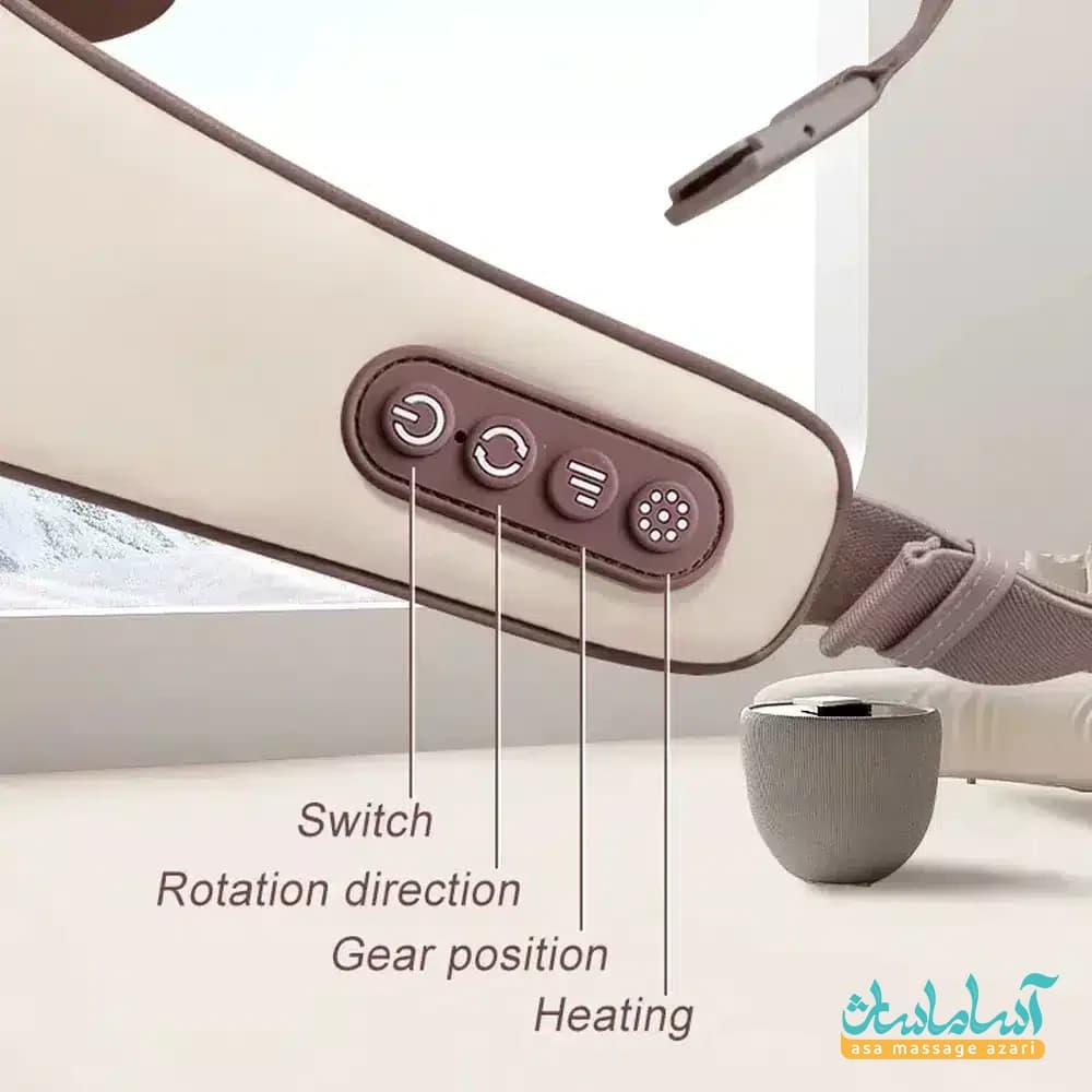 ماساژور شانه و گردن مدل خرچنگیfz666 — تصویر ۵