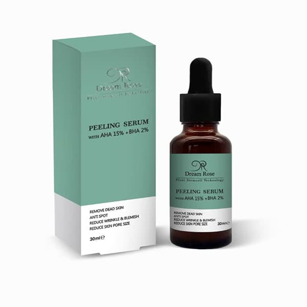 سرم لایه بردار AHA15% و BHA2% دریم رز — تصویر ۲
