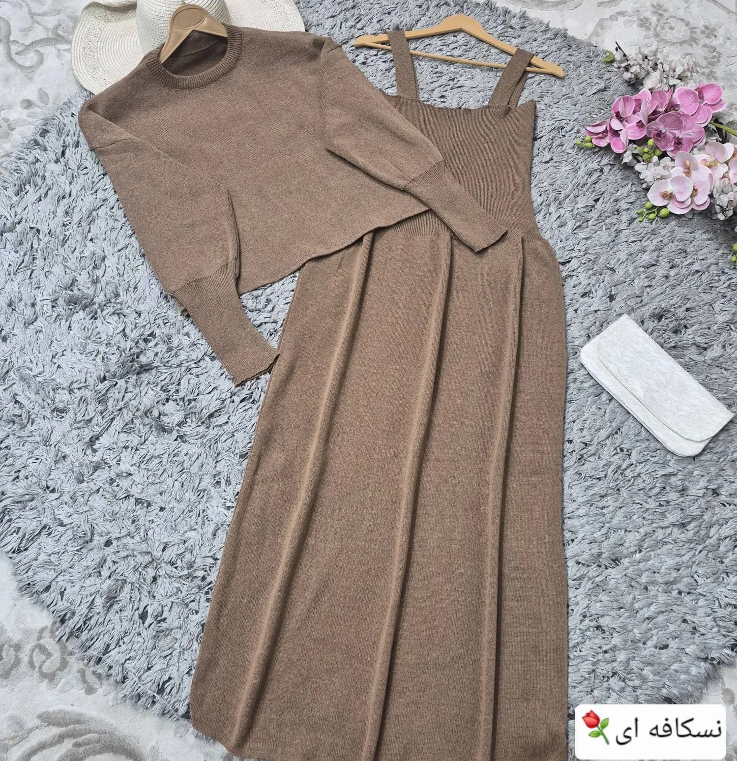 ست دو تیکه سارافون و رویه مدل رزیتا — تصویر ۵