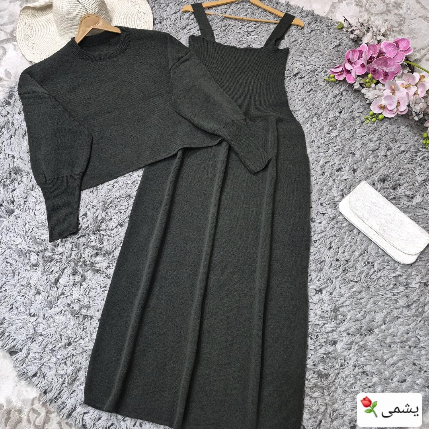 ست دو تیکه سارافون و رویه مدل رزیتا — تصویر ۶
