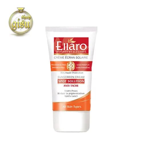 کرم ضد آفتاب ضد لک SPF50 اسپات سولوشن الارو|Ellaro spot solution sunscreen spf 50 — تصویر ۵