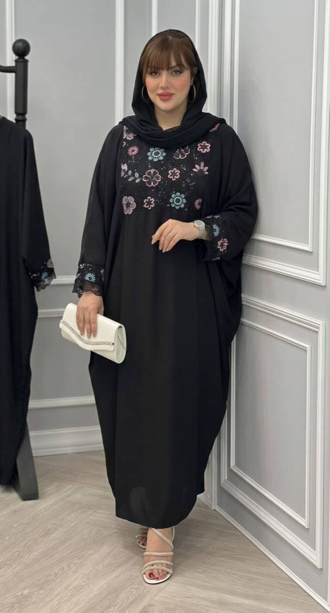 عبایی مجلسی مدل شبنم — تصویر ۳