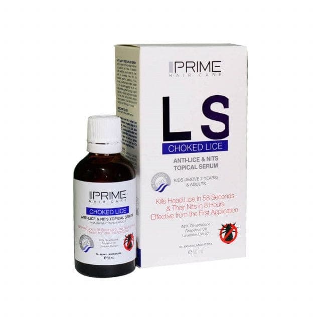 سرم مو برطرف کننده حشرات پرایم مدل LS حجم 50 میل — تصویر ۳